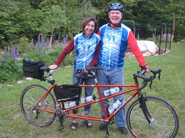 Rich & Lindy in England