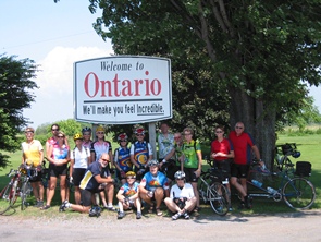 Ontario welcome sign